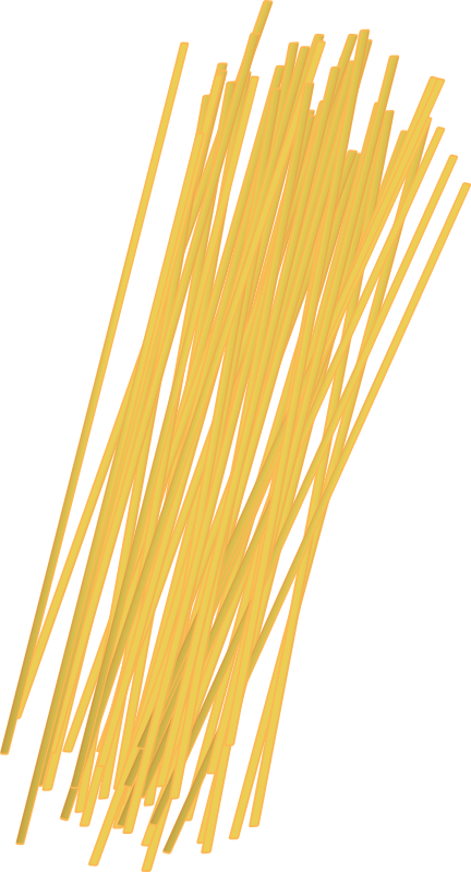 Uncooked Noodles Openclipart