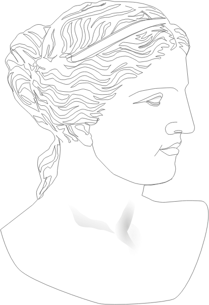Classical Woman Outline