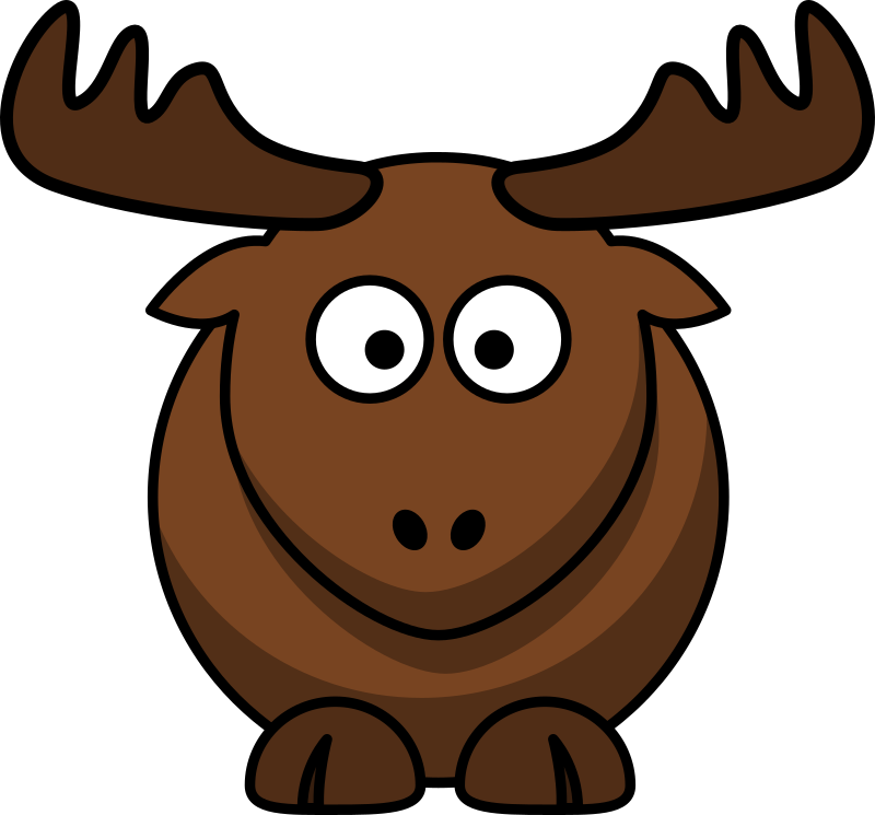 Cartoon elk