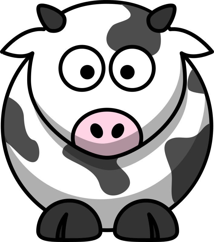 Cartoon cow