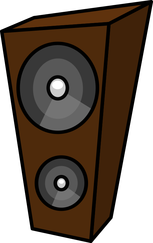 Cartoon speaker remix - Openclipart