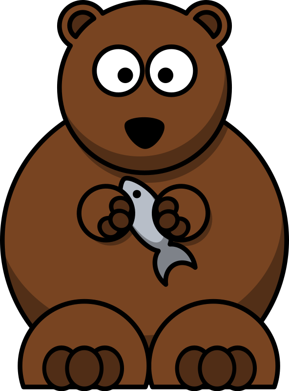 Cartoon bear