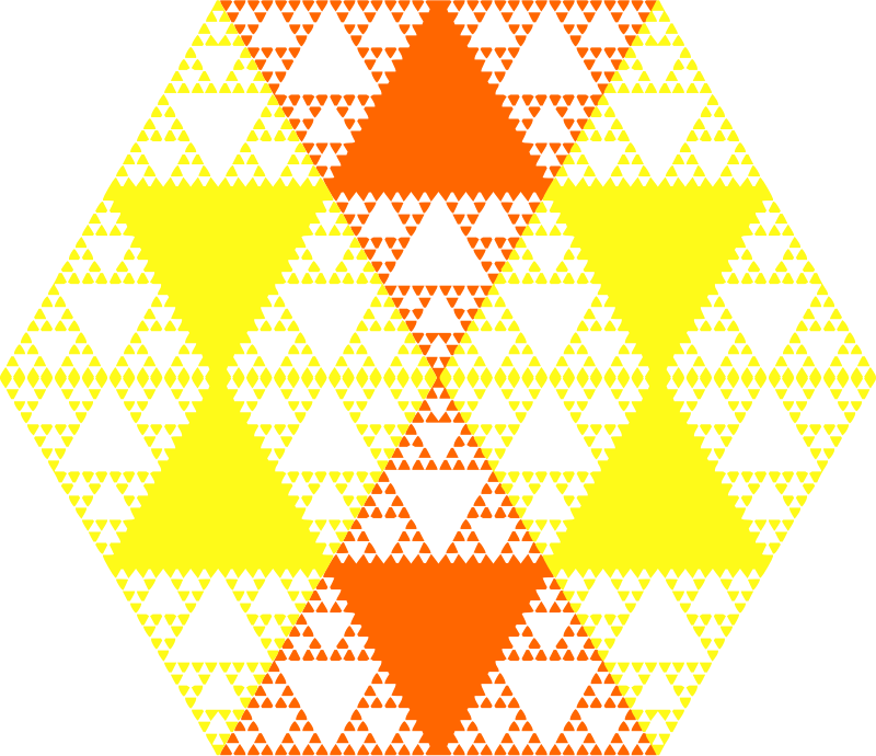 Serpinski hexagon