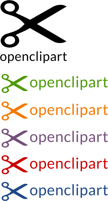 Openclipart Scissors Logo Guide