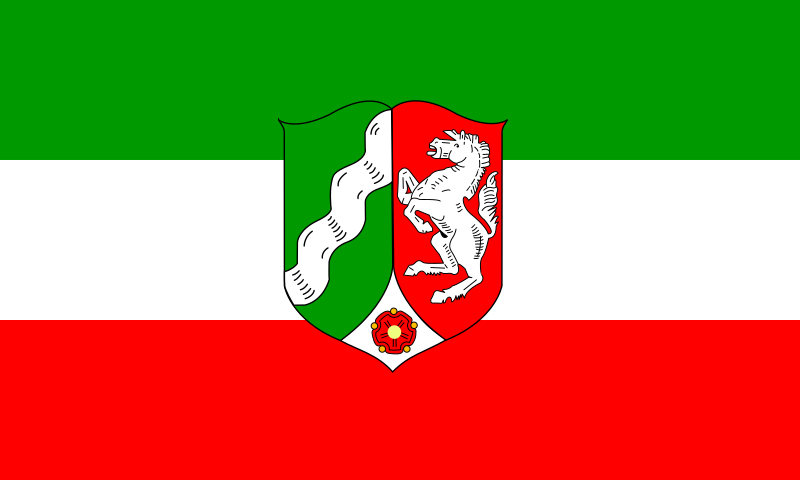 Flag of North Rhine Westphalia