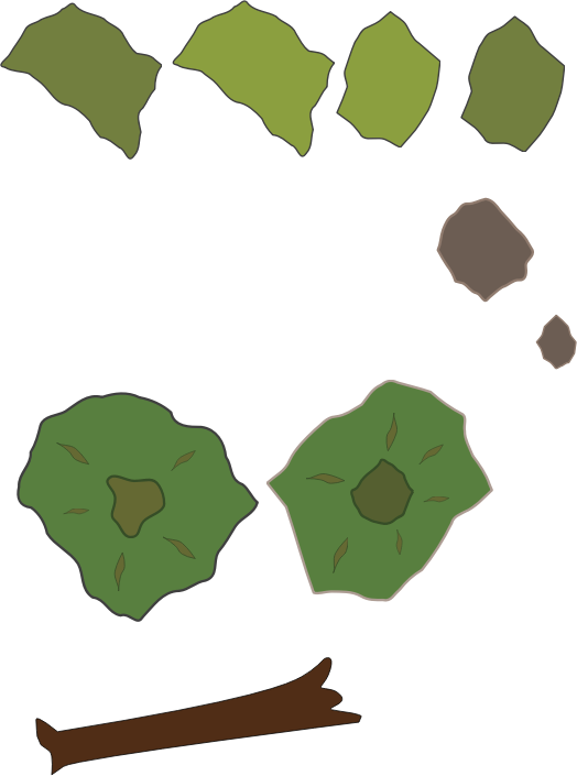 Forest Map Elements