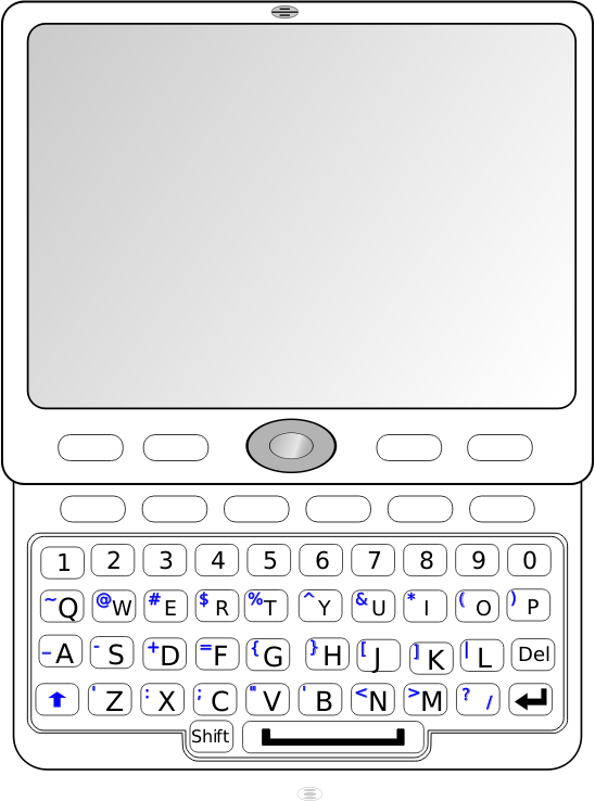 QWERTY Slider Phone