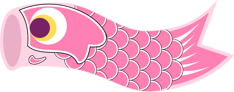 Koinobori Pink