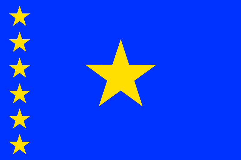 Flag of Congo Kinshasa