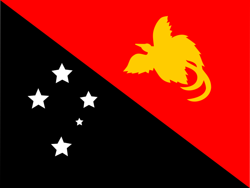 Flag of Papaua New Guinea