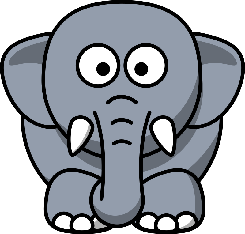 Cartoon elephant