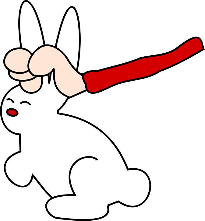 Hanging Rabbit 1