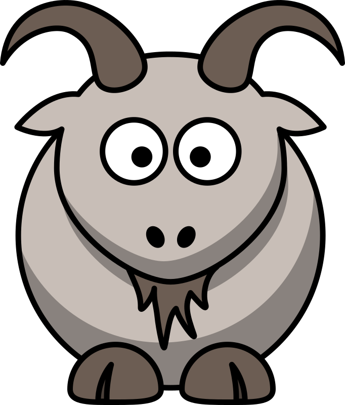 Cartoon goat