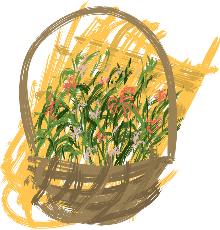 flowers basket