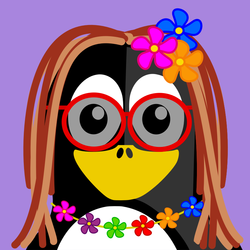 Hippie Penguin