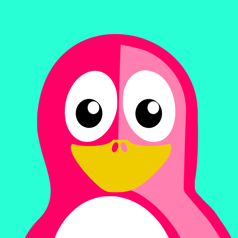 Pink Penguin