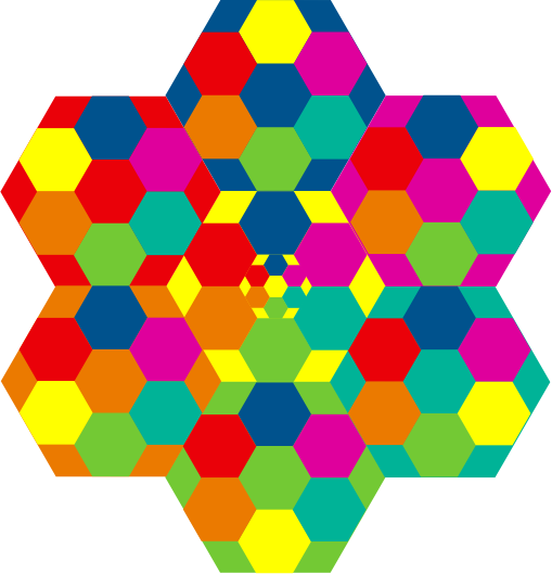 Hexagonal aiflowers 4