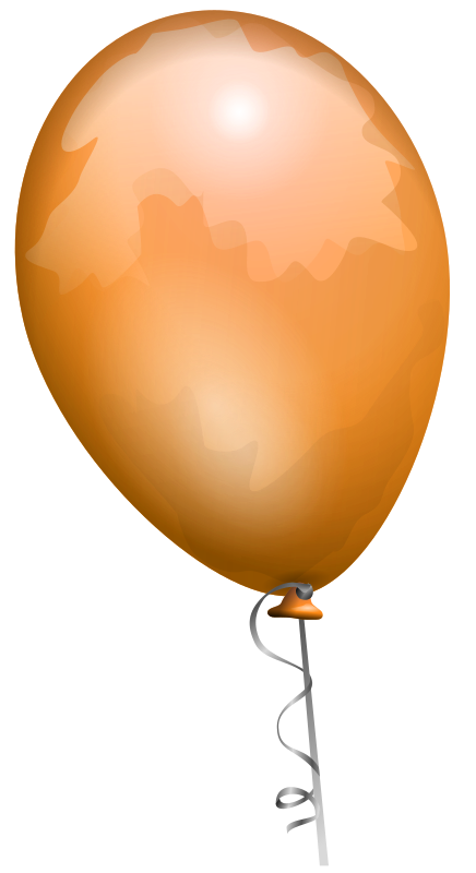 Orange balloon