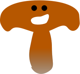 happy mushroom 