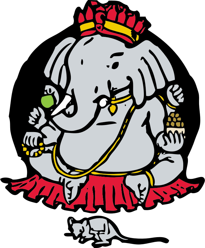 Ganesha and mouse