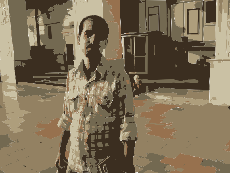 Bassel at Souk Market