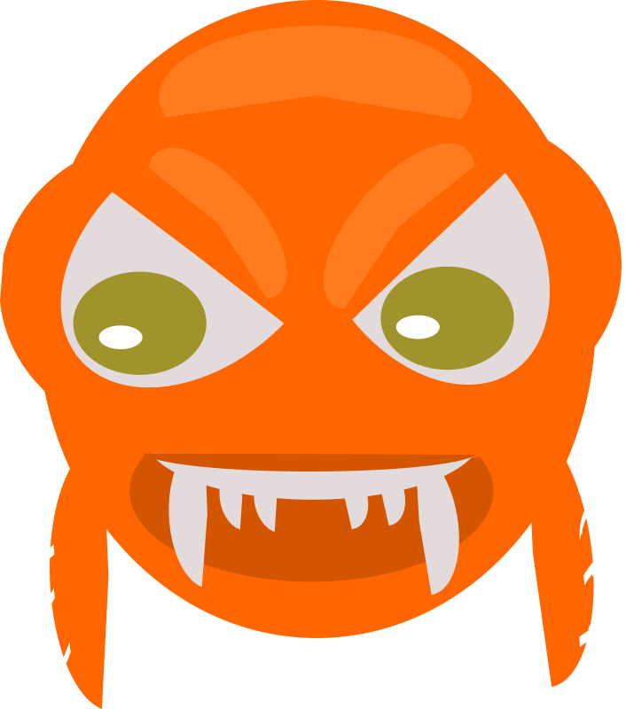 angry fish