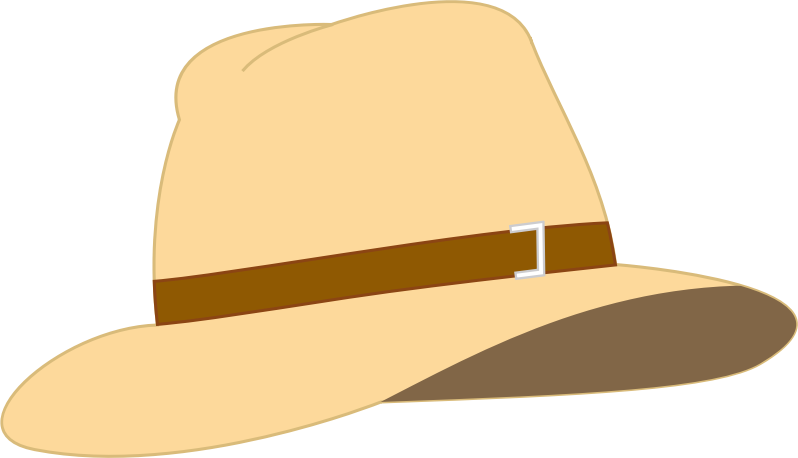 Beige Fedora Hat