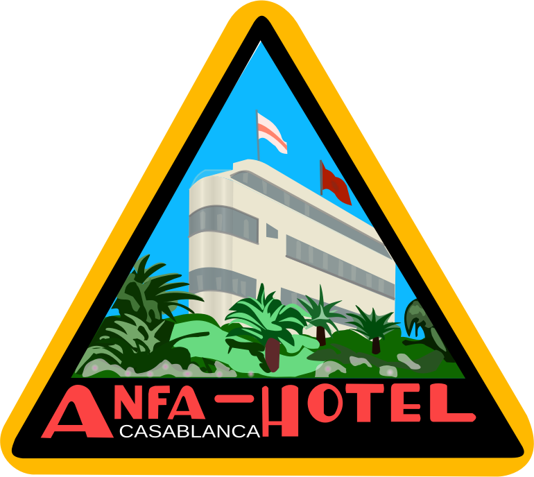 Sticker Anfa Hotel