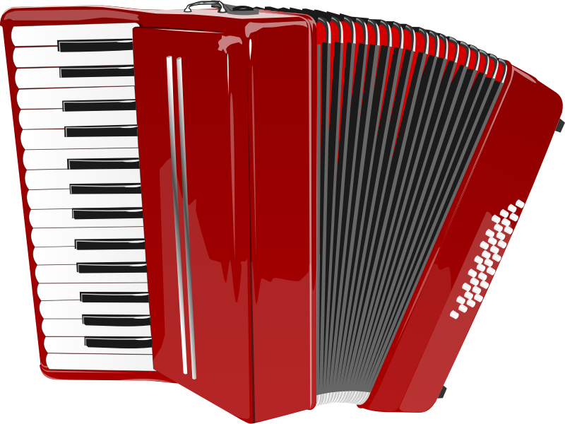 cajun accordion clipart