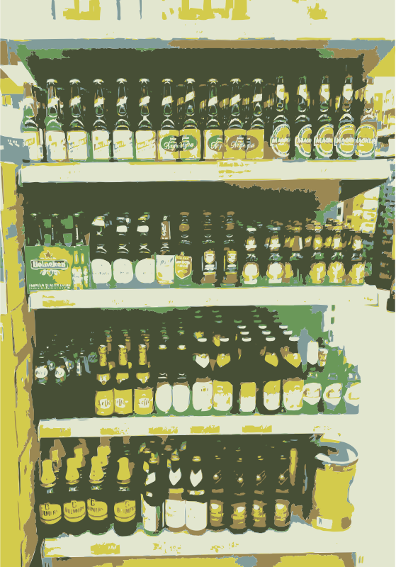 Wall of beers