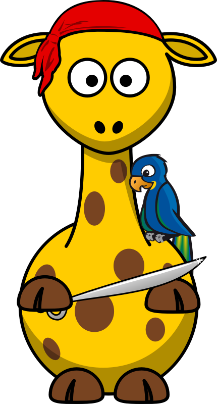 Giraffe Pirate