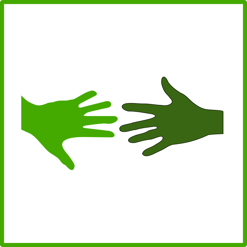 eco green solidarity icon