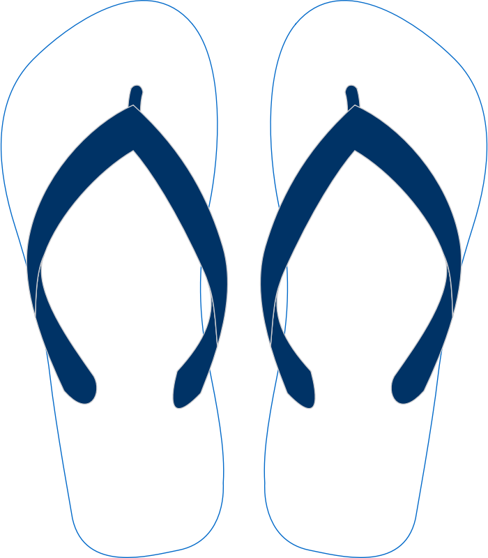 Flipflops 24 - Openclipart