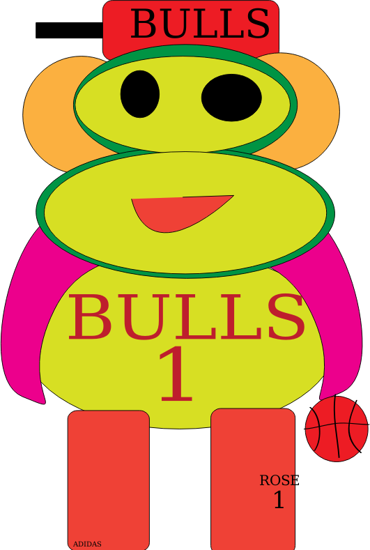 Chicago Bulls Monkey