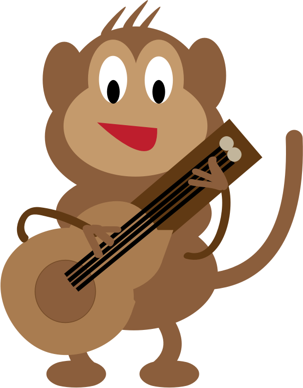 Monkey Guitarist