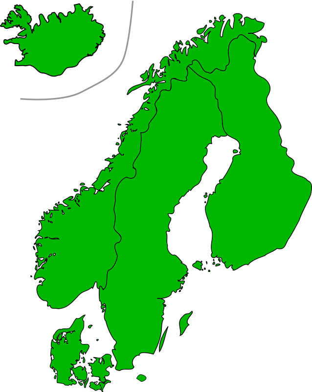 Map Of Scandinavia
