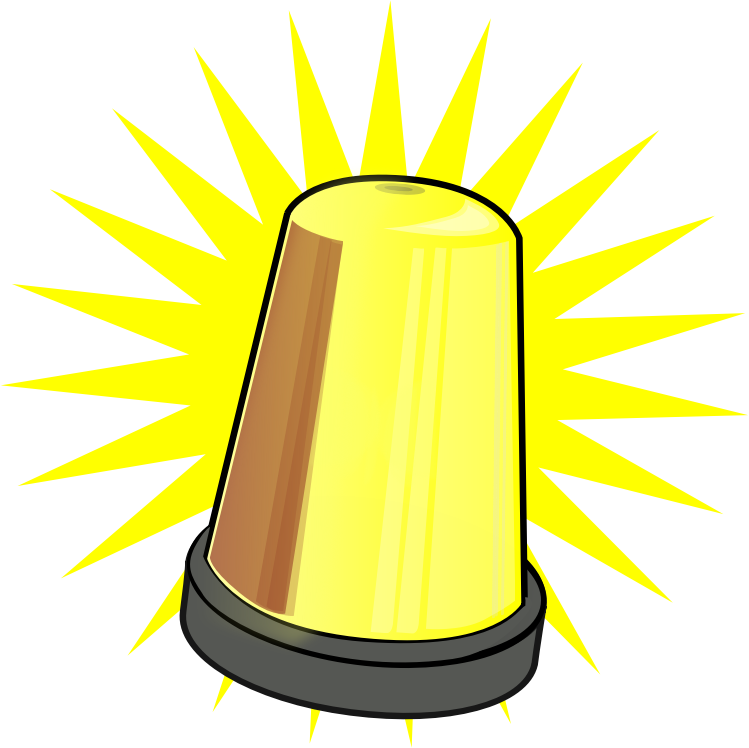 Yellow Signal Light