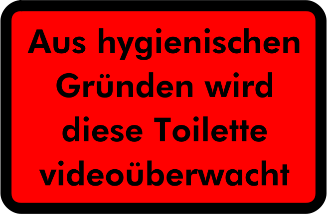 Toilettenueberwachung