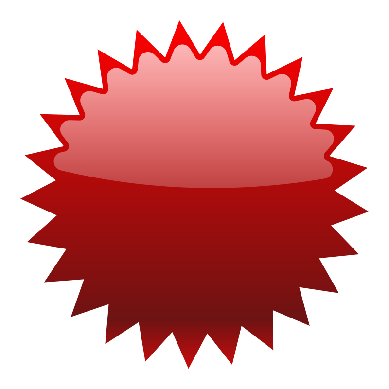 Red Star Button