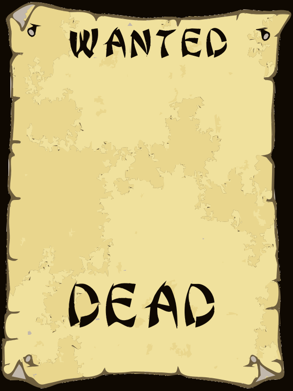 WANTED POSTER 4