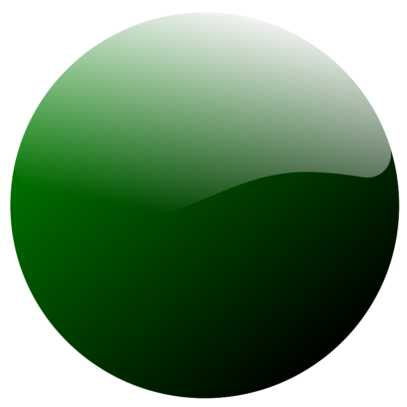 Green round Icon ln