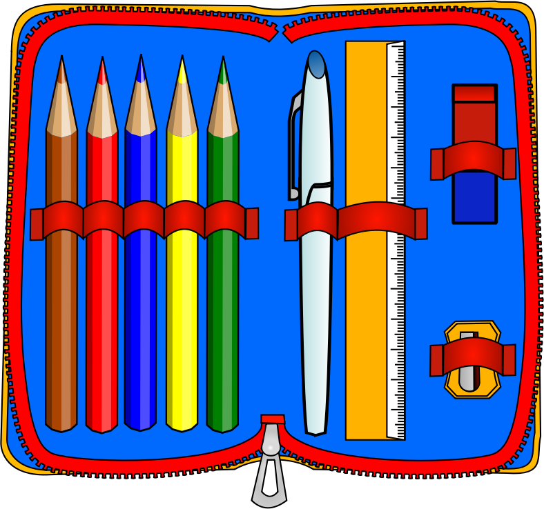 pencil case clip art