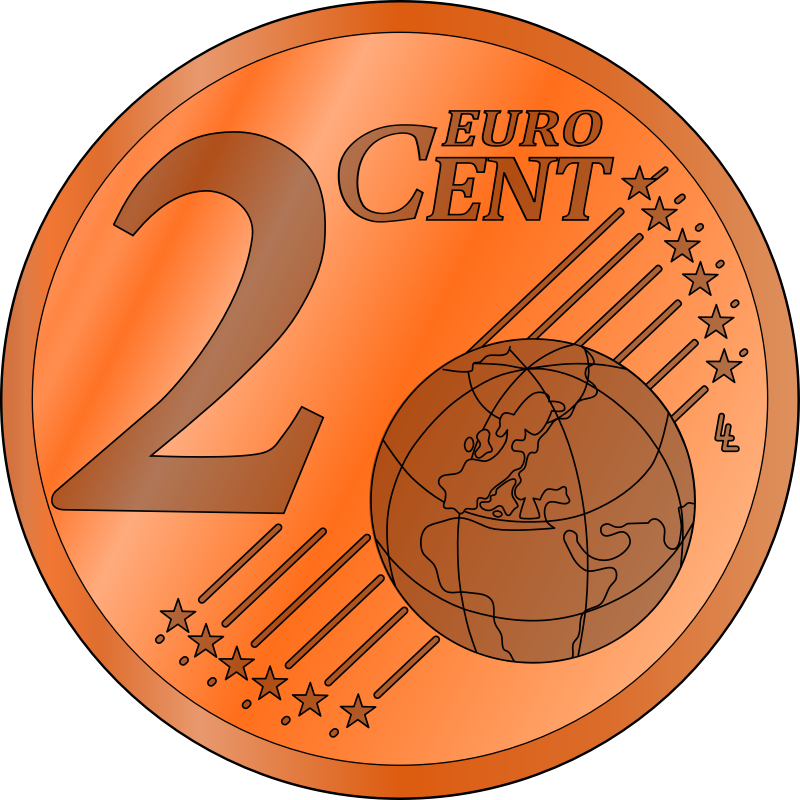 two euro cent