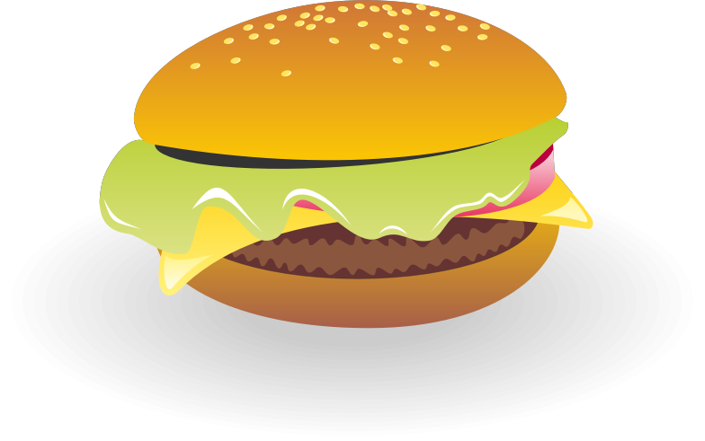 Cheeseburger vector