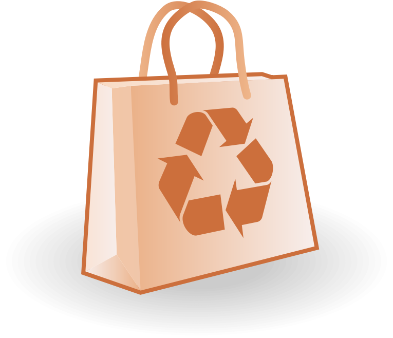 Paper bag vector