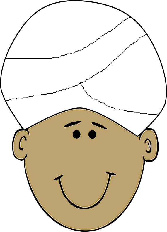 Happy Indian Openclipart