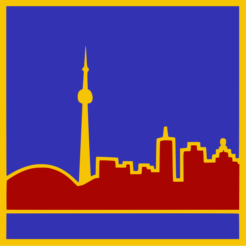 Stylized Toronto Skyline