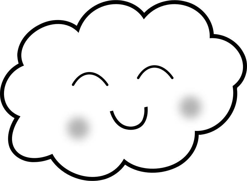 Happy Cloud - Coloring Book 