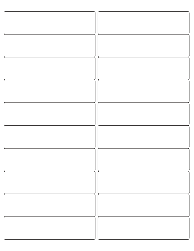 WL-75 Shipping Label Template