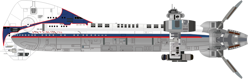 COLONIAL ONE FROM BATTLESTAR GALACTICA